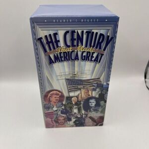 Sealed The Century That‎ Made America Great, 3 VHS Readers Digest, Box Set 2 Of3